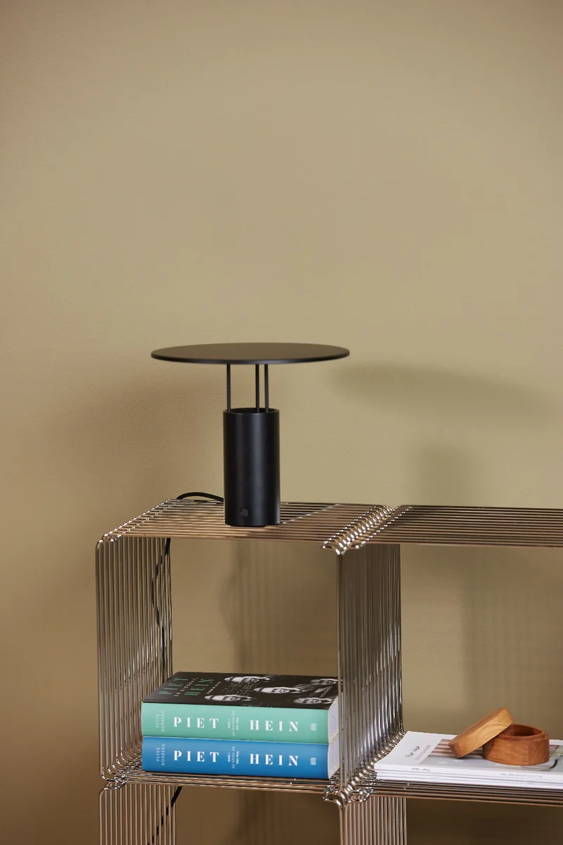 Tempel 280 Bordlampe - Sort - Piet Hein