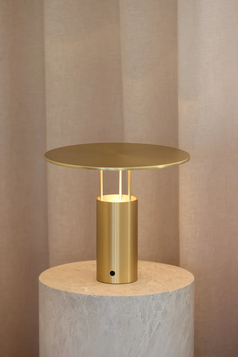 Tempel 280 Bordlampe - Messing - Piet Hein