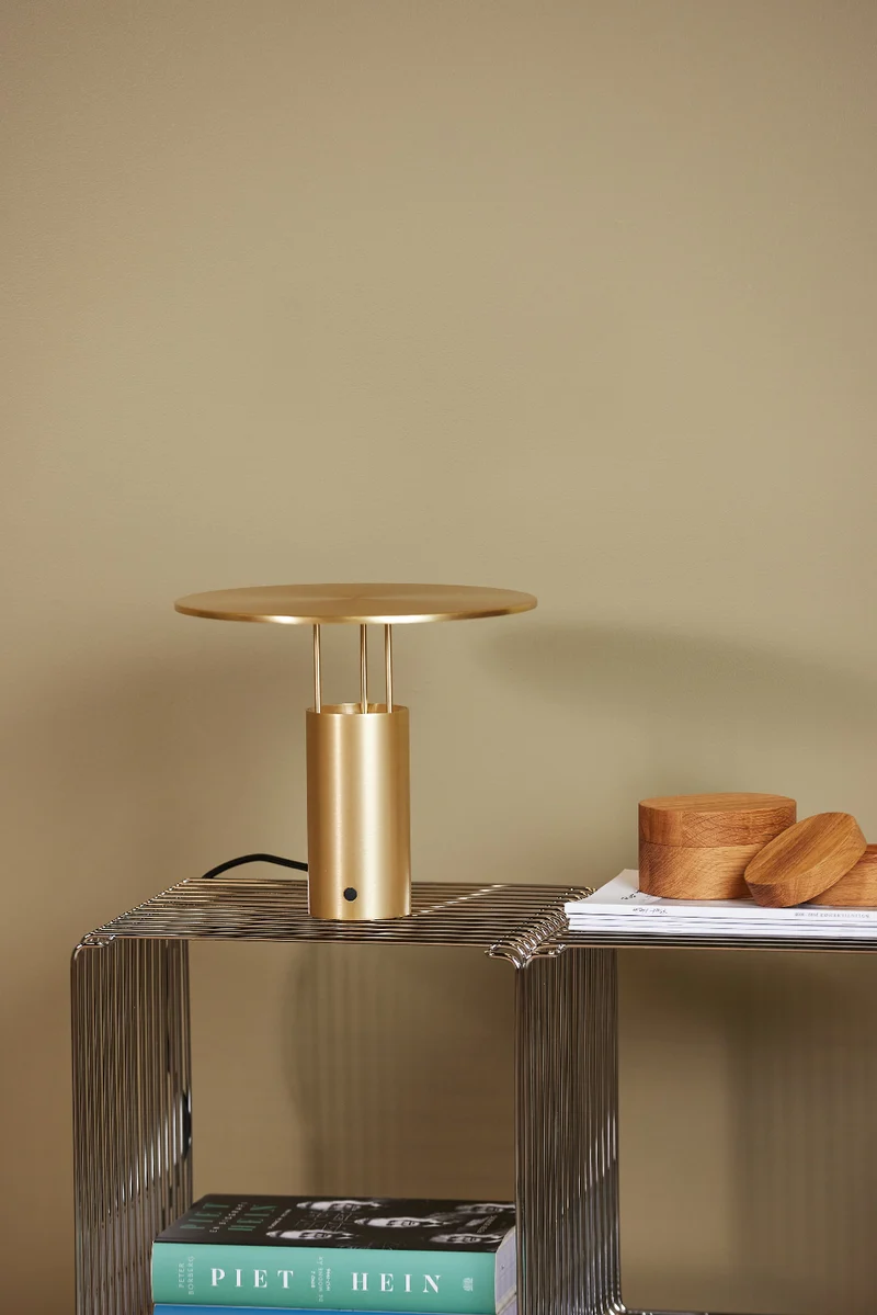Tempel 280 Bordlampe - Messing - Piet Hein