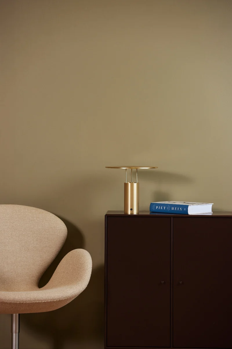 Tempel 280 Bordlampe - Messing - Piet Hein