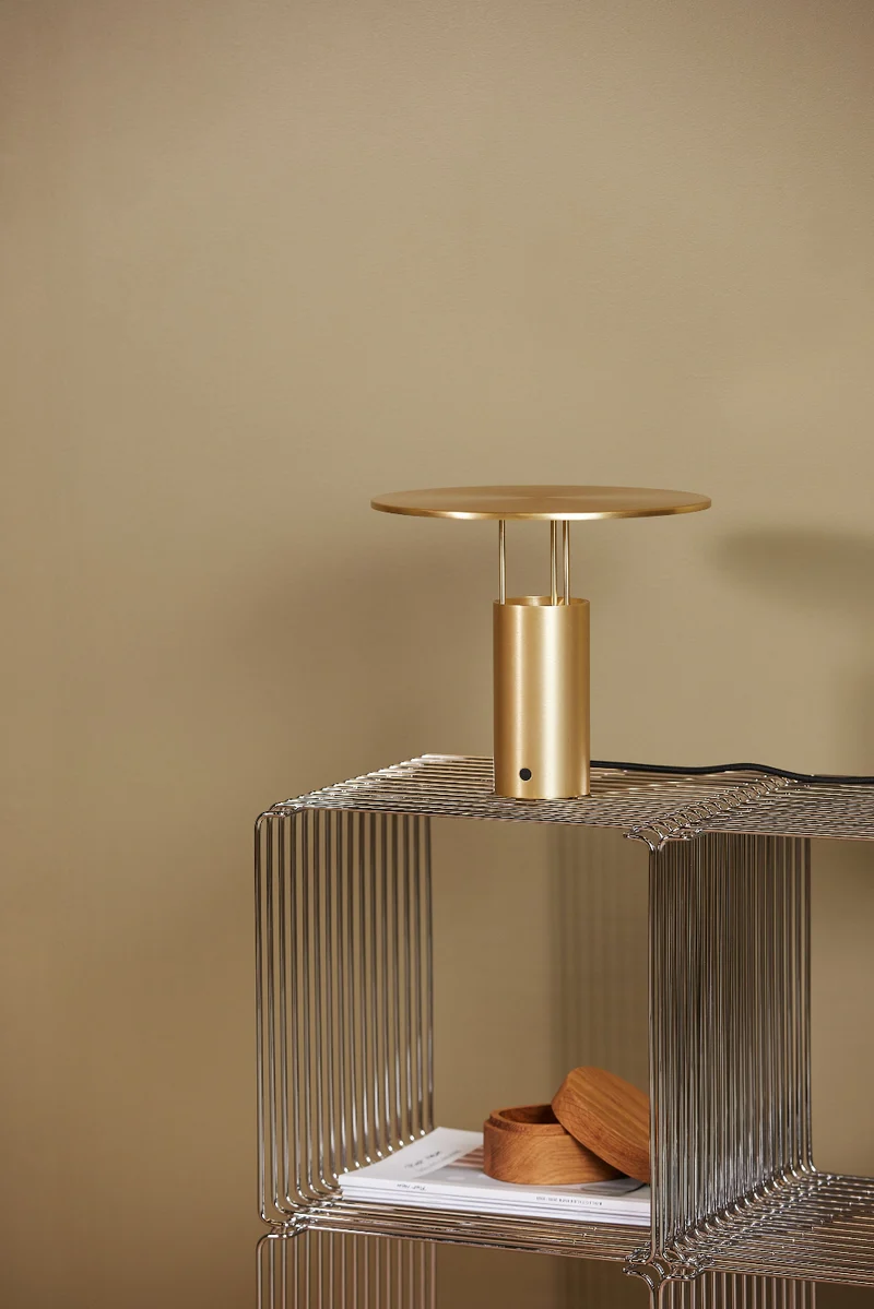 Tempel 280 Bordlampe - Messing - Piet Hein