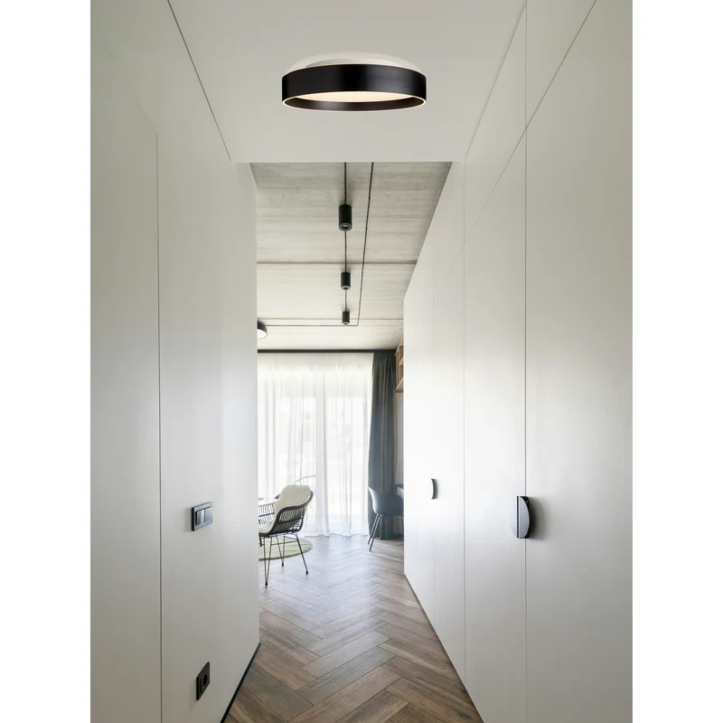 UNIVERSAL 3 LITE PLAFOND Ø50 SORT