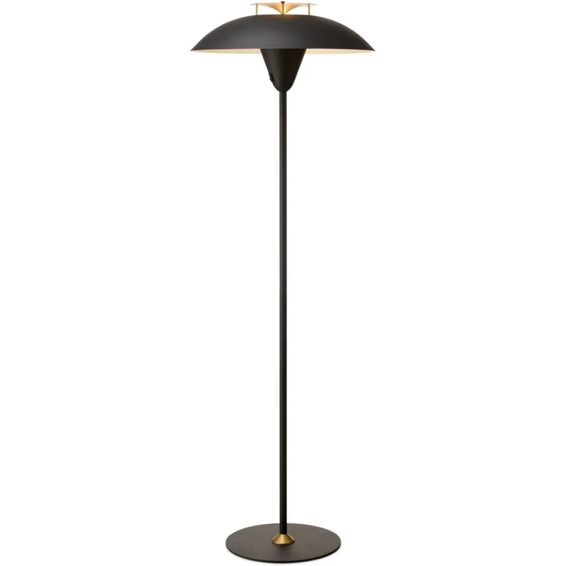 STEPP GULVLAMPE SORT/ANTIQUE