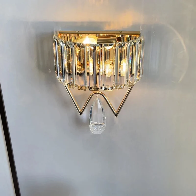 Lampe Murale en Cristal