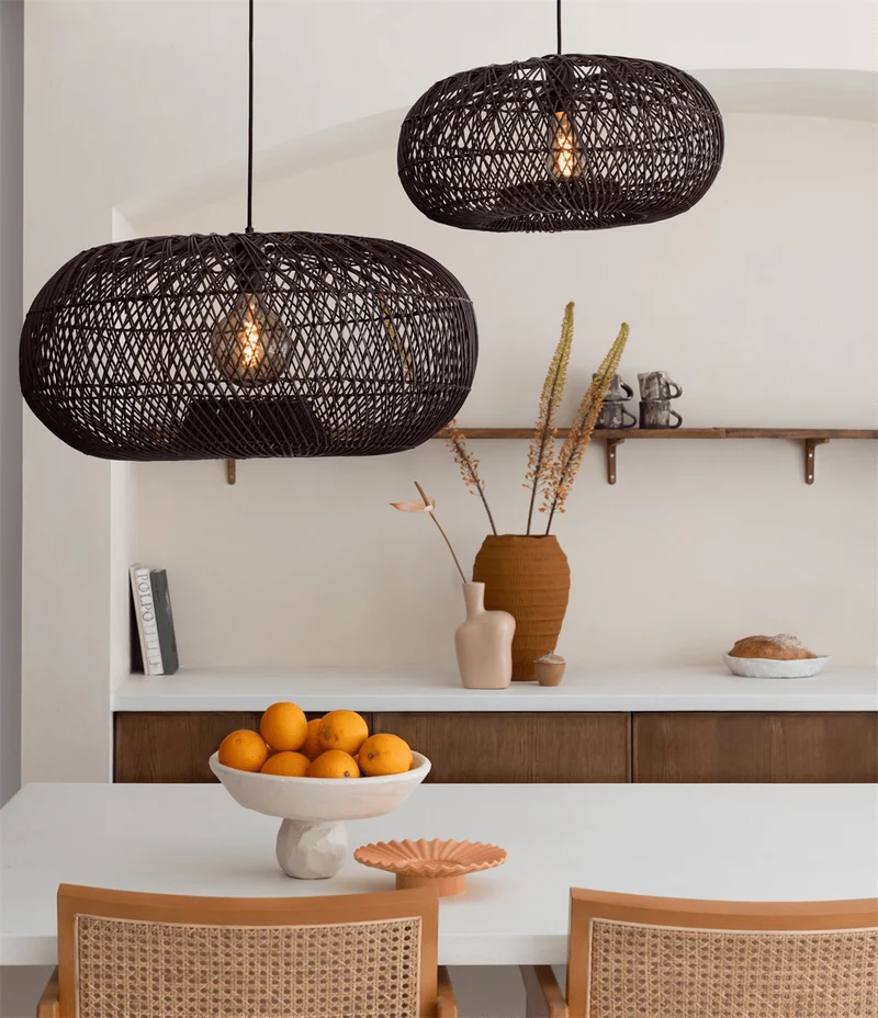 Lustre Tressé Noir