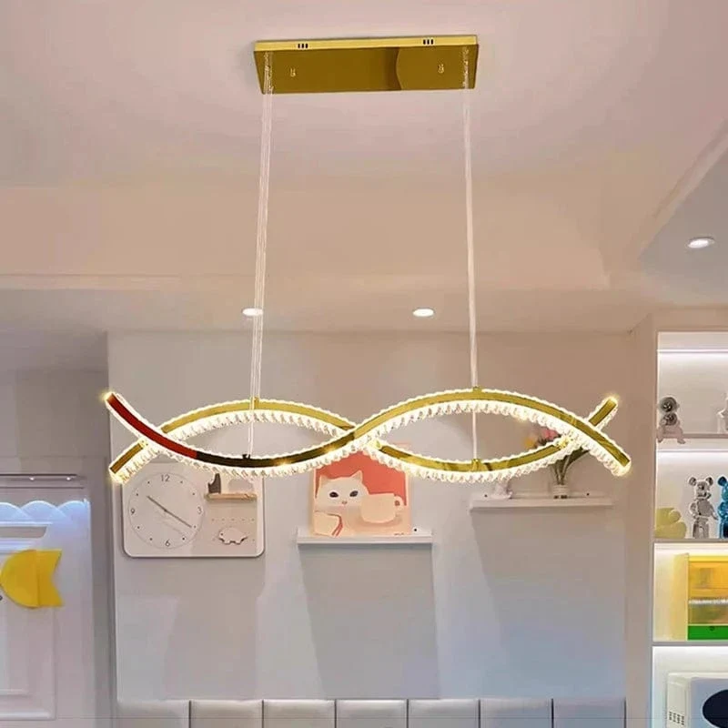 Lustre de Table en Cristal