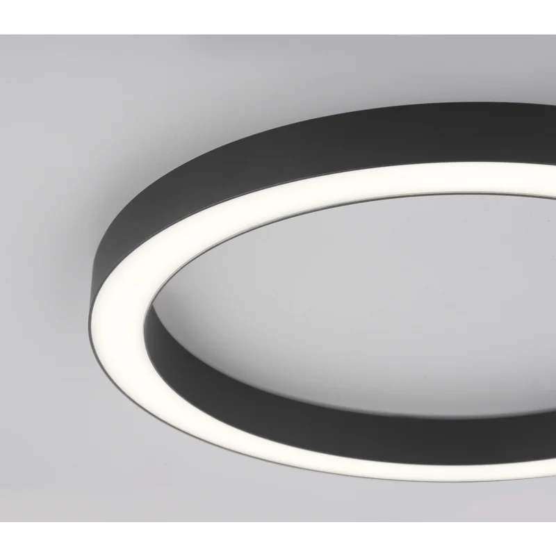 PURE-LINES LOFTSLAMPE LED BØRSTET ALU MED FJERNBETJENING