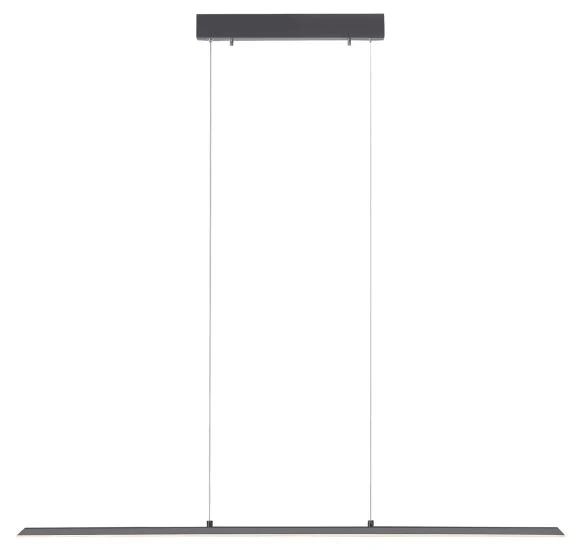 PURE-LITE LANGBORDSPENDEL 100 CM ANTRASIT LED