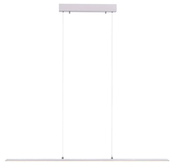 PURE-LITE LANGBORDSPENDEL 100 CM BØRSTET ALUMINIUM LED