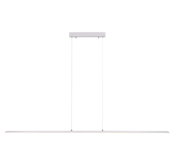 PURE-LITE LANGBORDSPENDEL 160 CM BØRSTET ALUMINIUM LED