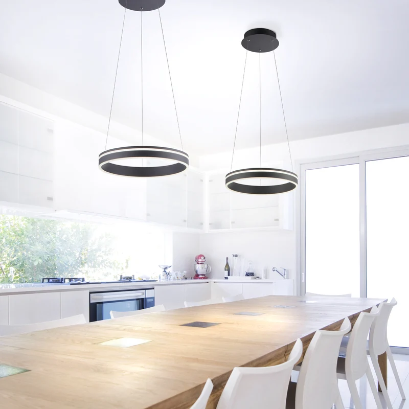 Q-VITO RUND PENDEL Ø40 ANTRASIT LED