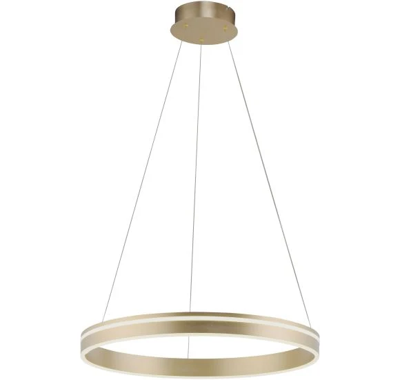 Q-VITO RUND PENDEL Ø60 MAT MESSING LED