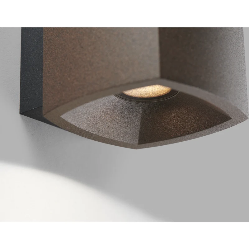 MIRAGE VÆGLAMPE W1 LED RUST INDE/UDE LAMPE