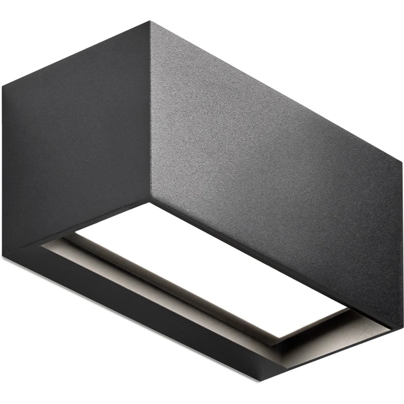 LINEA W1 VÆGLAMPE SORT L150 SWITCH TUNE