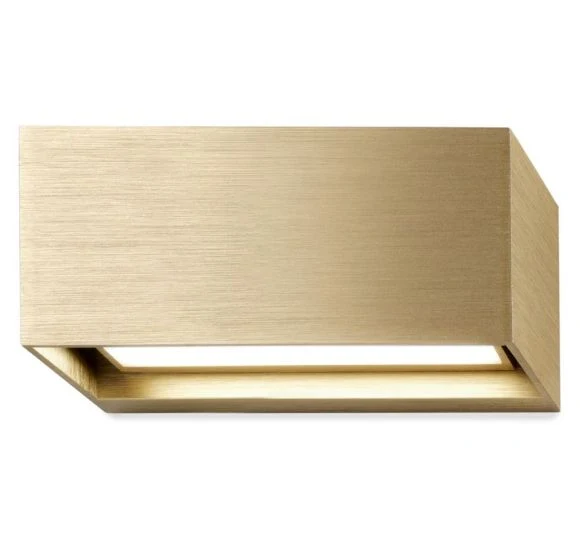 LINEA W1 VÆGLAMPE BRASS L150 SWITCH TUNE