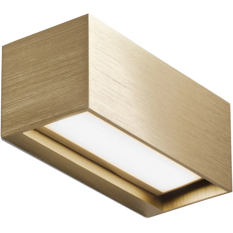 LINEA W1 VÆGLAMPE BRASS L150 SWITCH TUNE