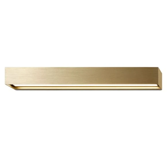 LINEA W3 VÆGLAMPE BRASS L600 SWITCH TUNE