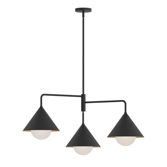 Lustre Cuisine Japonais Noir et Blanc