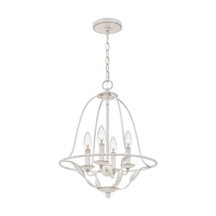 Luminaire Chandelier Blanc Campagne