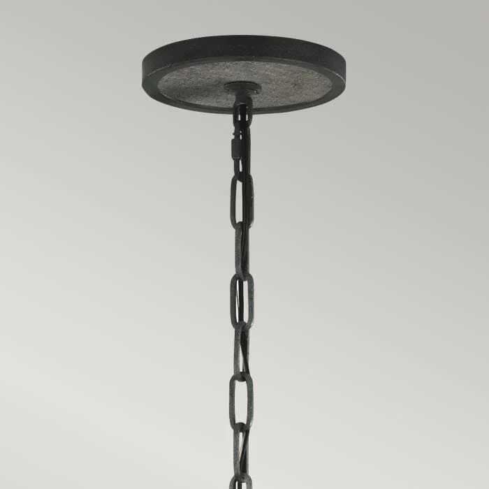 Suspension Luminaire Bois Gris