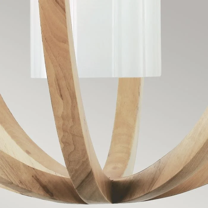 Suspension Luminaire Boheme Boule Bois