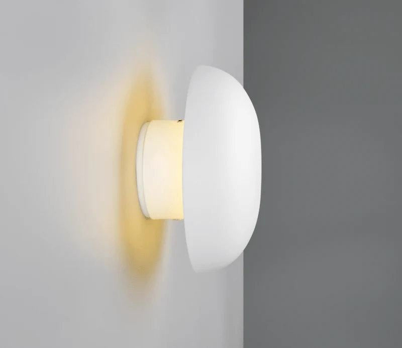Luminaire décoratif mural bouton verre