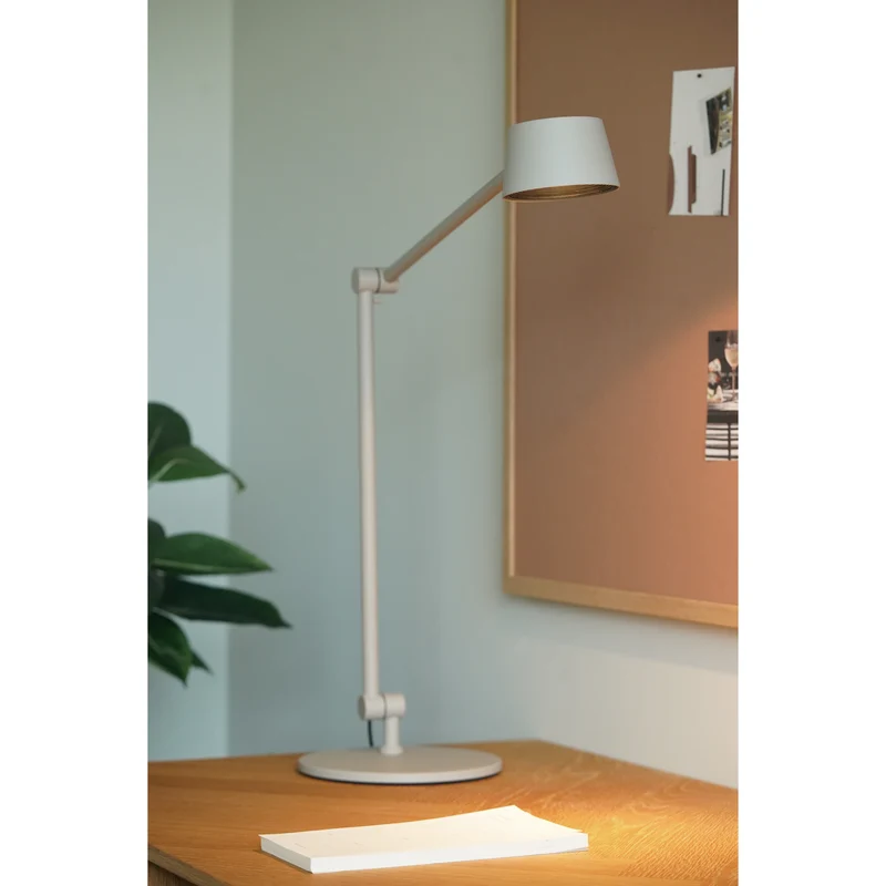 DIRECTION T1 - BORDLAMPE - MAT GRÅ