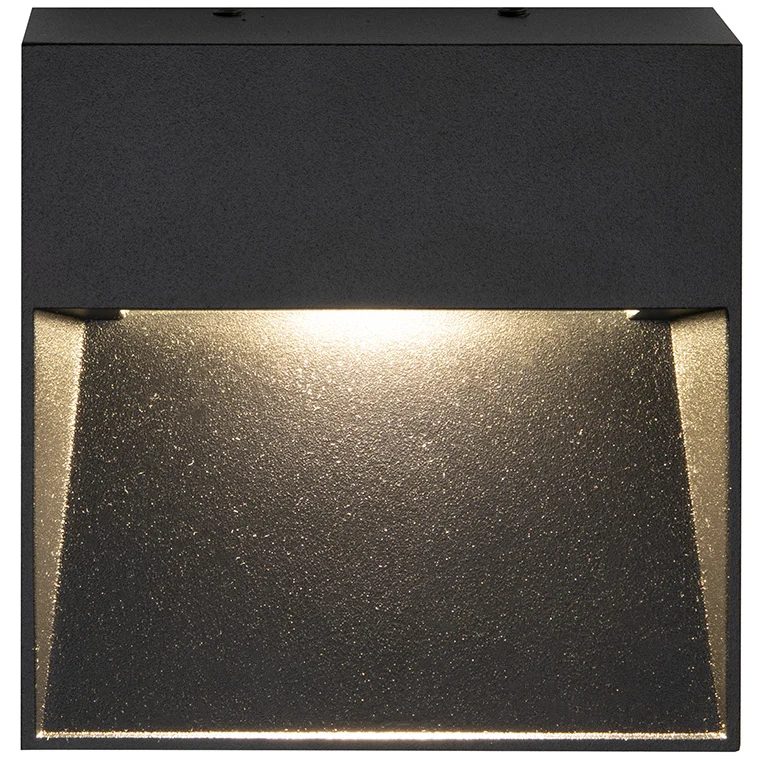 ARCA OUTDOOR STEP LED - VÆGLAMPE - SORT