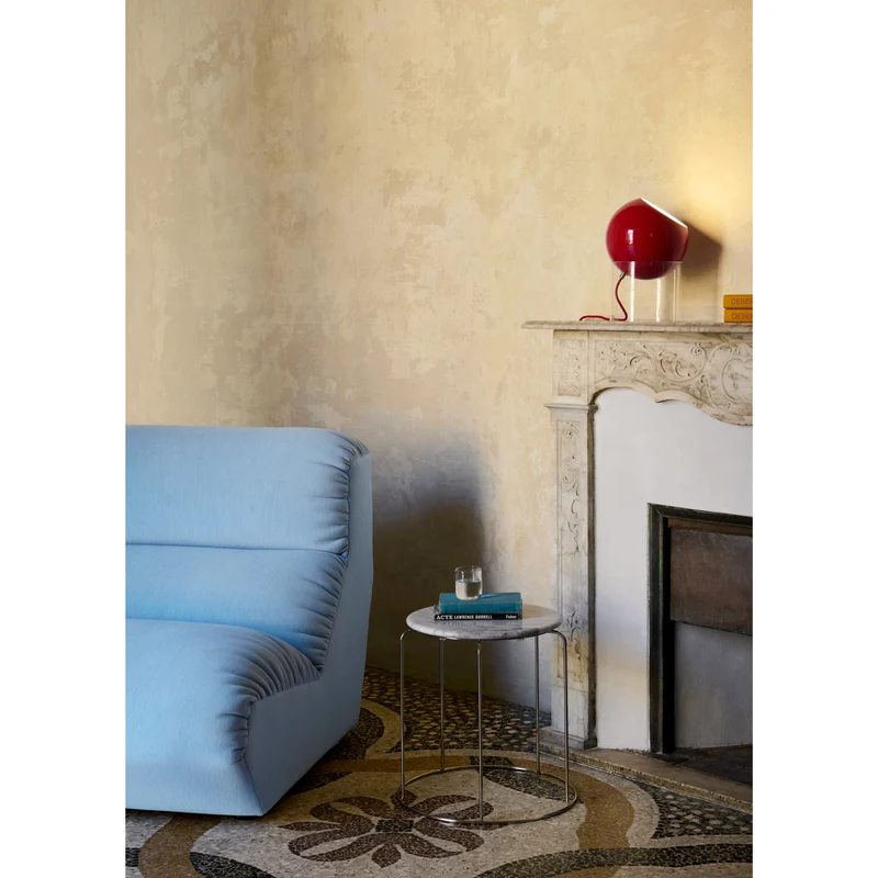 TOPAN VP13 - BORDLAMPE - AKRYL BASE OG VERMILION RED