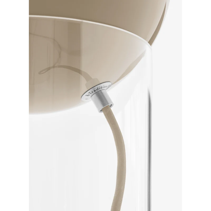 TOPAN VP13 - BORDLAMPE - AKRYL BASE OG GREY BEIGE