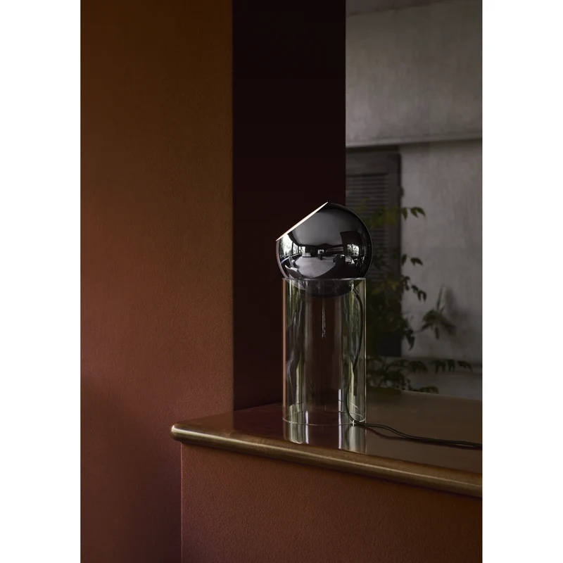 TOPAN VP14 - GULVLAMPE - AKRYL BASE OG KROM