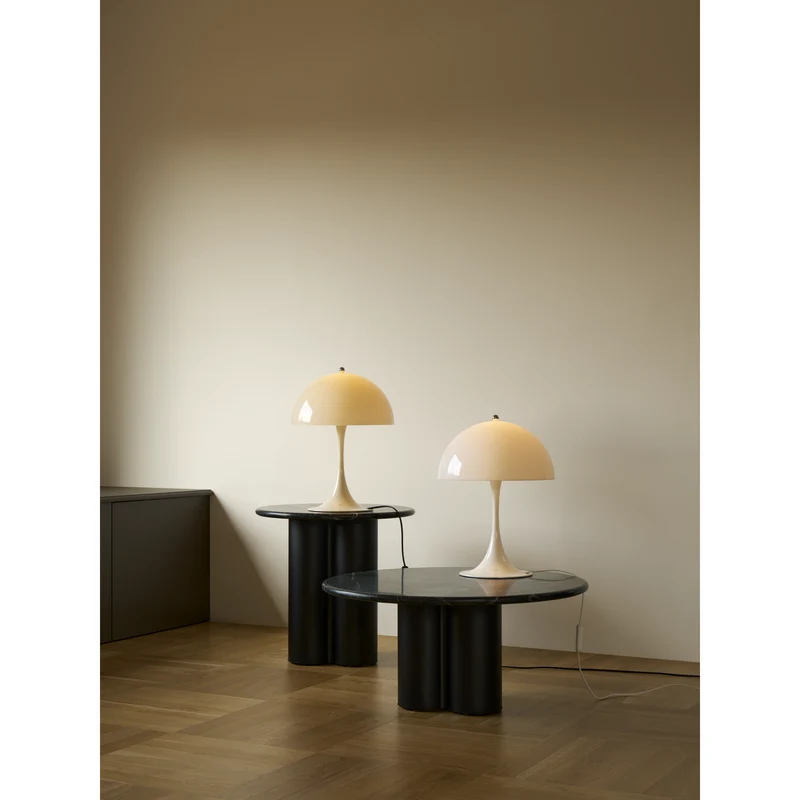 Panthella 320 - Bordlampe - OPAL HVID