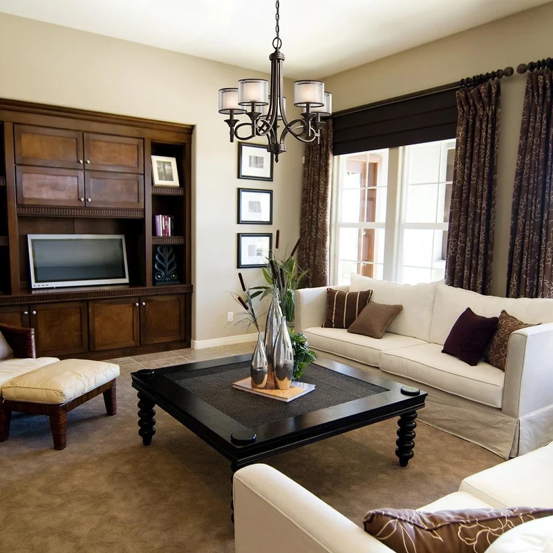 Lustre Suspension Marron