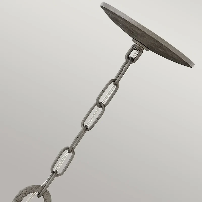 Lustre Spyre 6 lumières - Bronze métallique mat