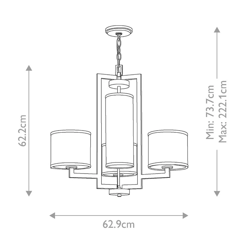 Lustre Suspension pour Entrée