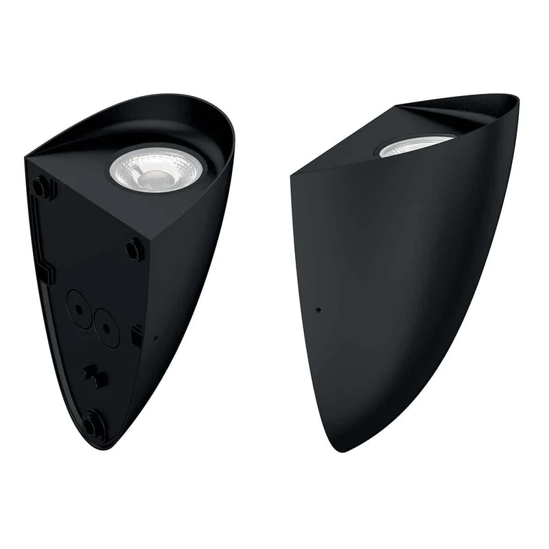 Applique Pour Mur Extérieur LED Noir
