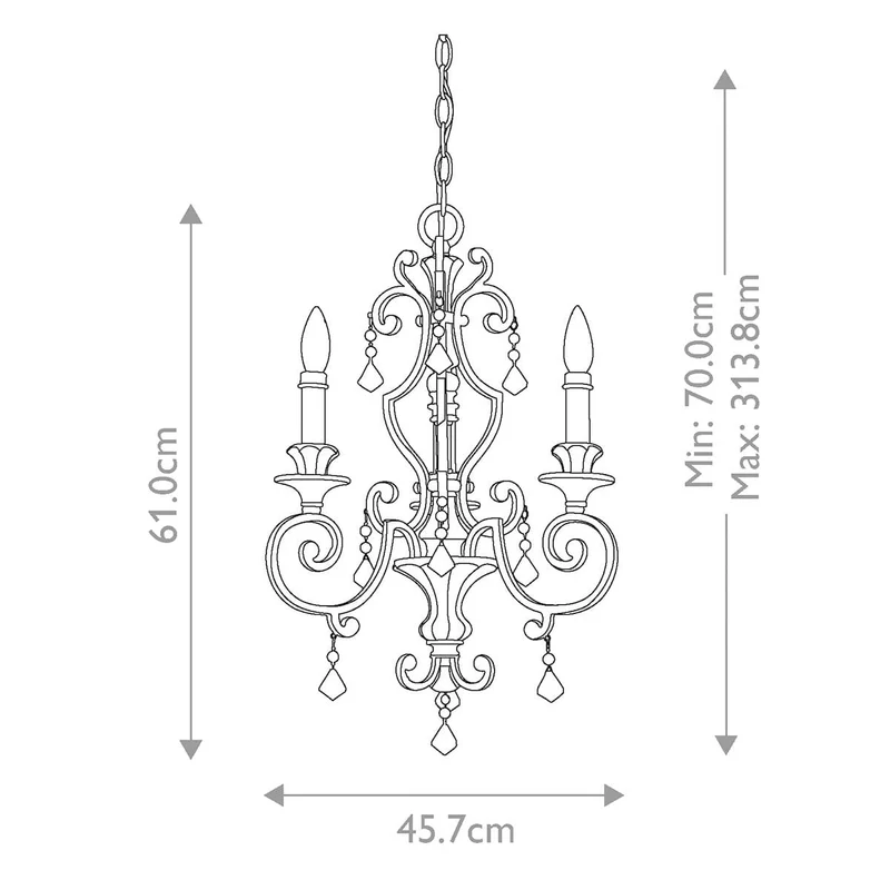 Suspension Fer pour Bar