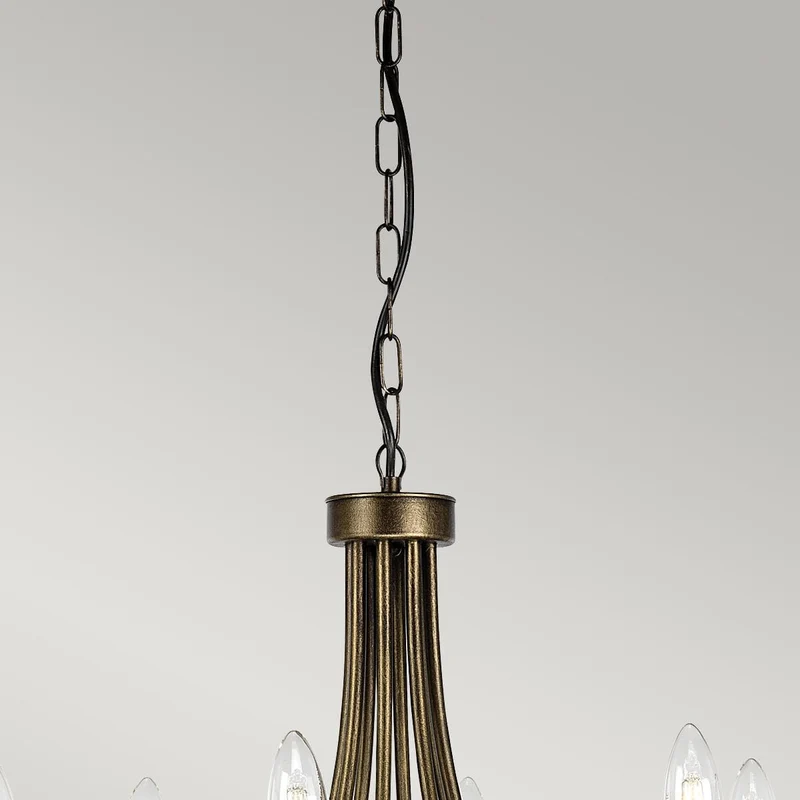 Lustre Chandelier Noir Bronze