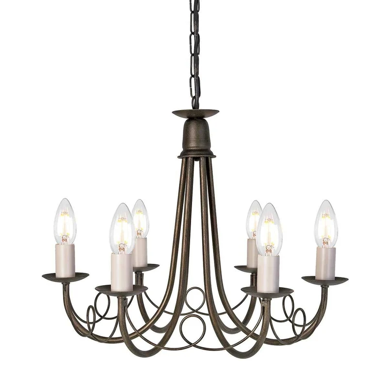 Lustre Style Classique Noir