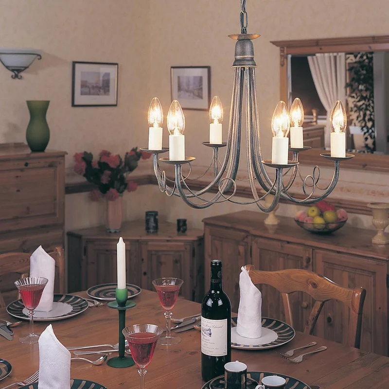 Lustre Style Classique Noir