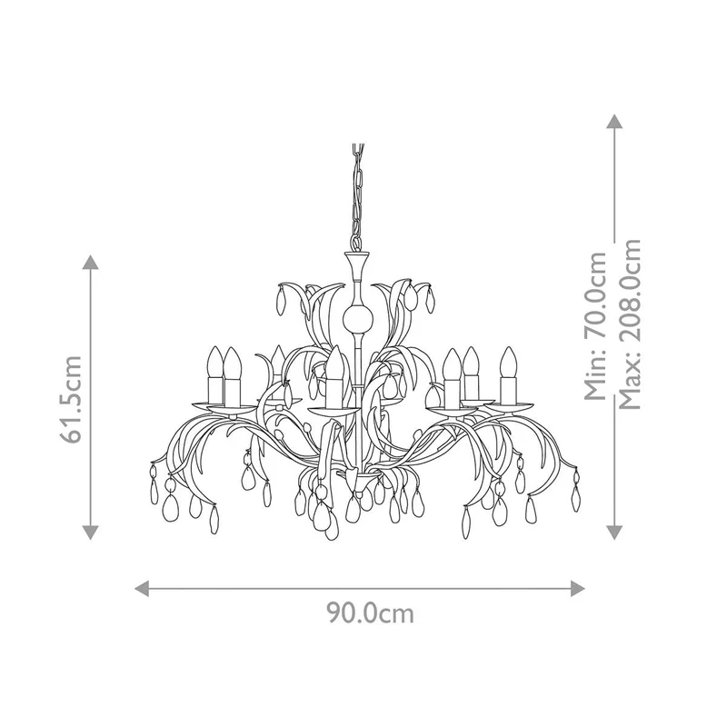Lustre Bronze Ancien