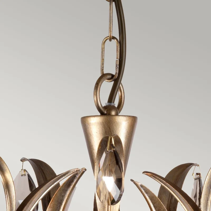 Lustre Chandelier Bronze Ancien