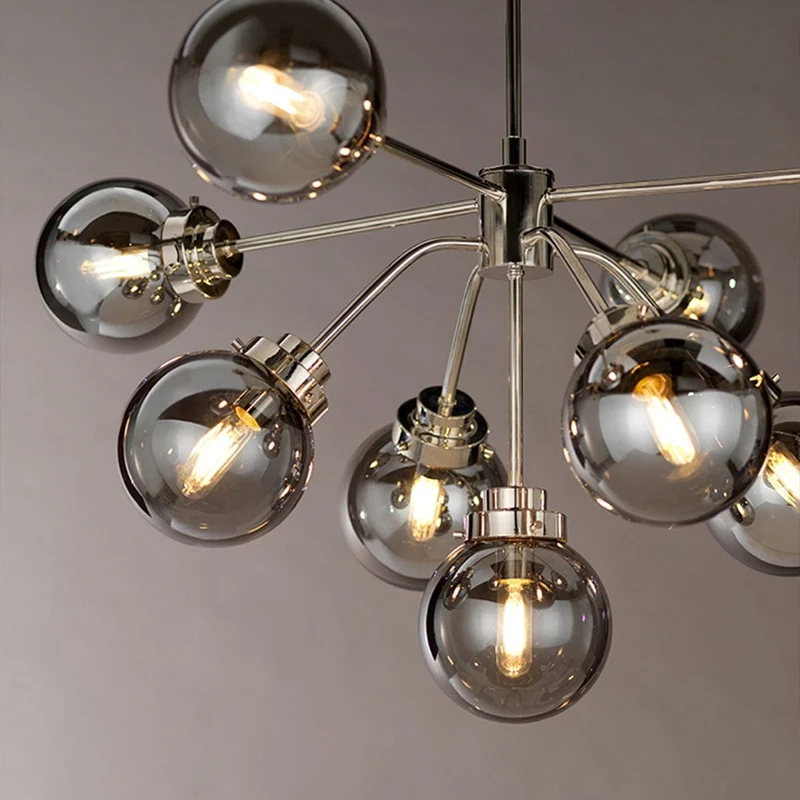Lustre Globe Moderne pour Salon