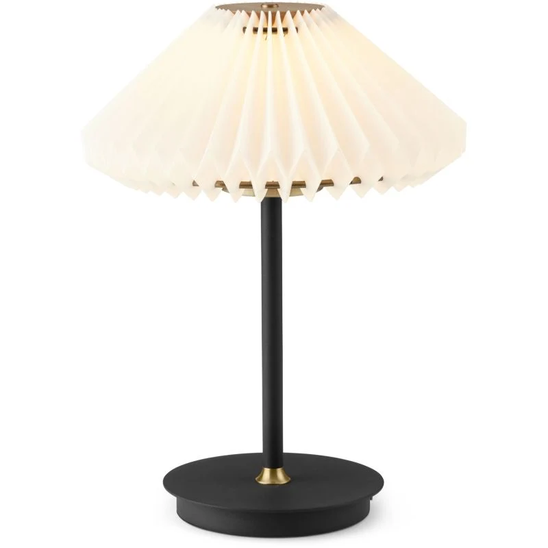 PARIS TO GO BORDLAMPE HVID/SORT PORTABLE
