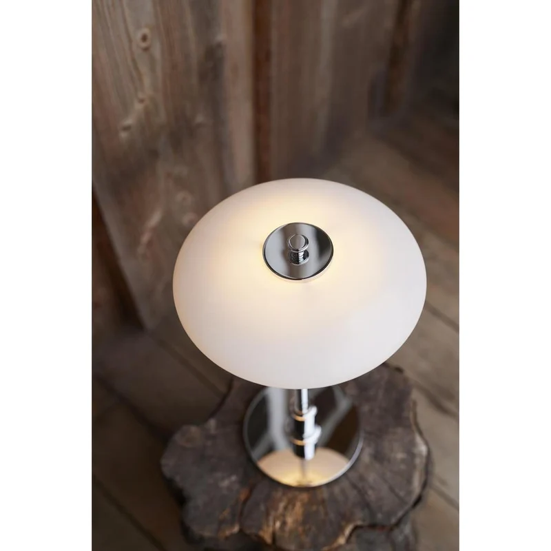 PH 2/1 - PORTABLE LED BORDLAMPE - POLERET KROM PH 2-1 Portable - LOUIS POULSEN