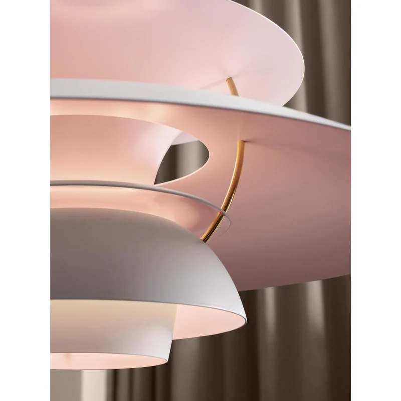 PH 5 - PENDEL - JUBILÆUM MAT HVID/PALE ROSE