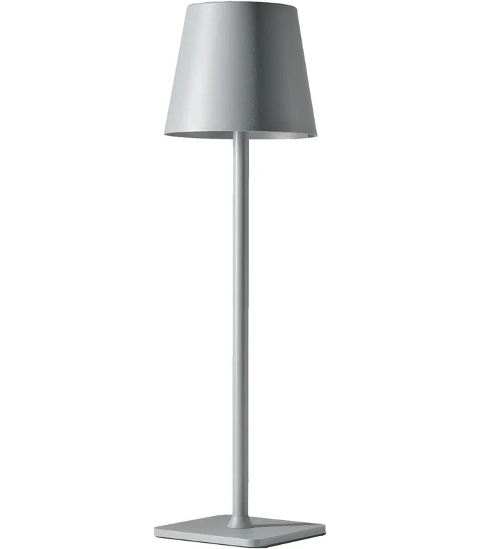 LED bordlampe Inde/ude - Grå, touch dæmpbar, CCT, IP54 udendørs - Lampeagenten