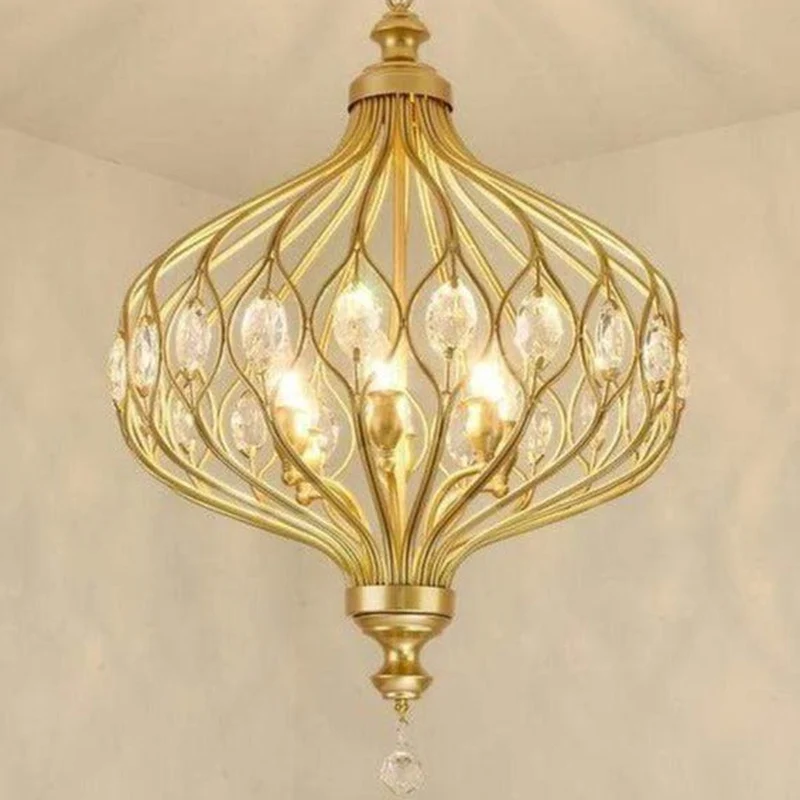 Lustre Doré Pas Cher