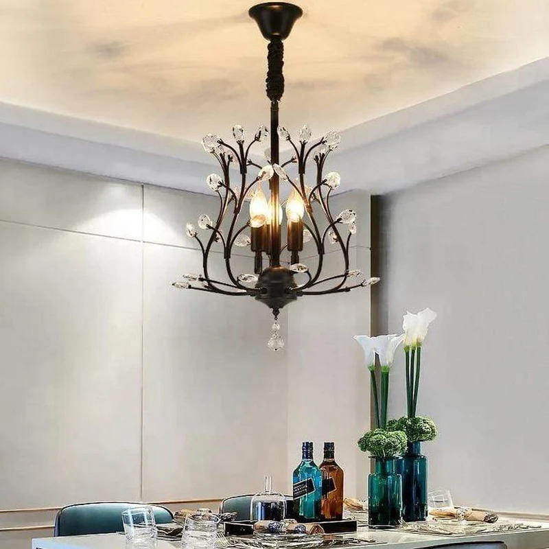 Lustre Led Noir