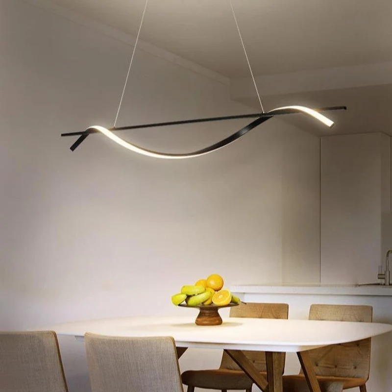 Lustre Long Moderne